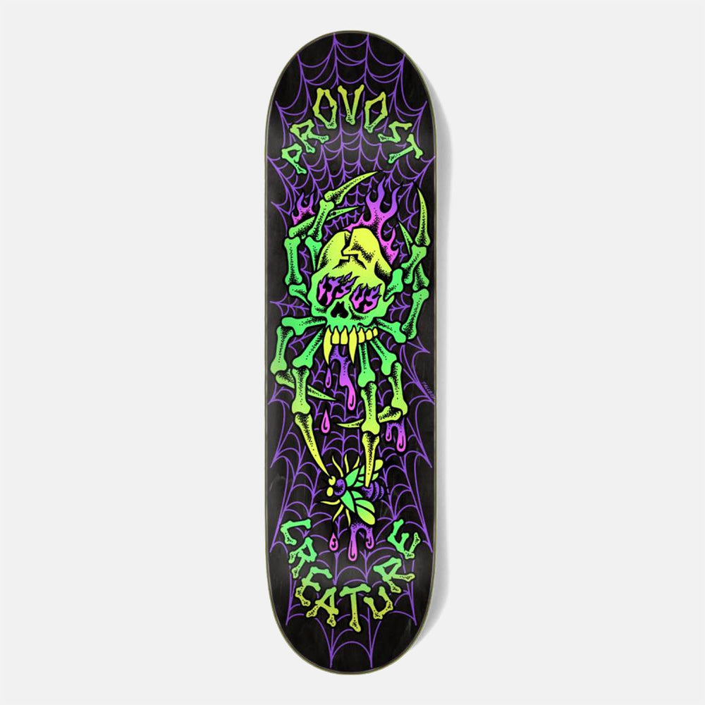 Creature Skateboards - 8.47" Colin Provost Skull Spider Skateboard Deck