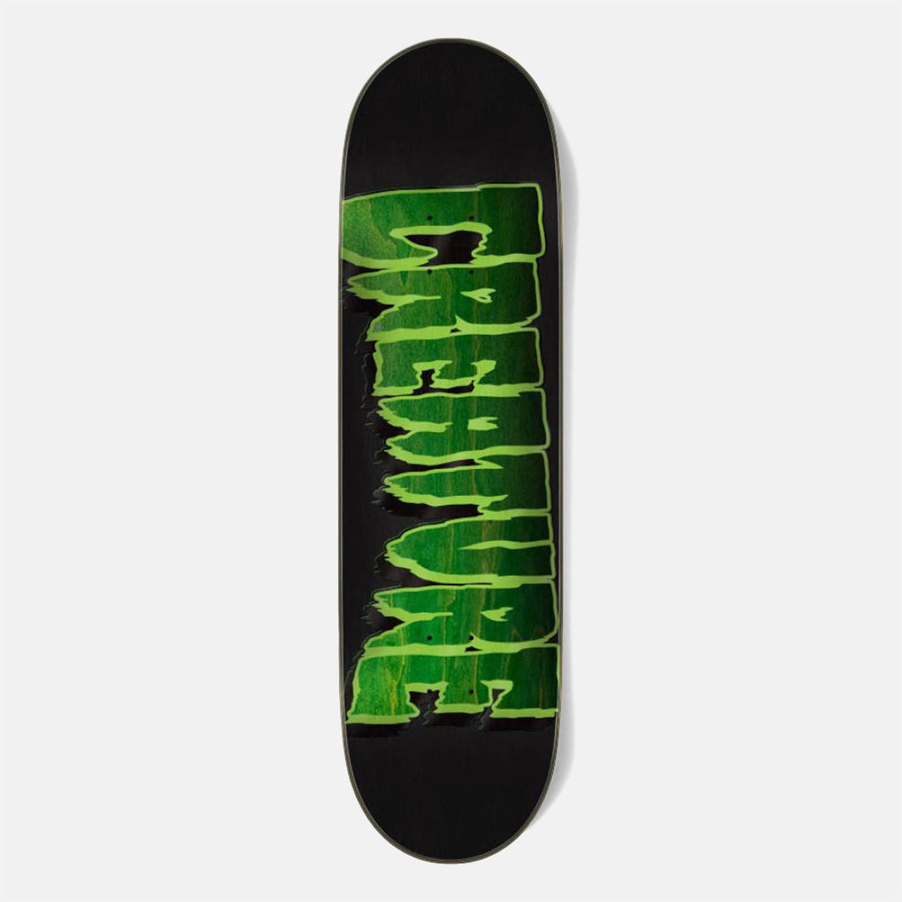 Creature Skateboards - 8.6" Logo Outline Stumps Skateboard Deck - Black / Green