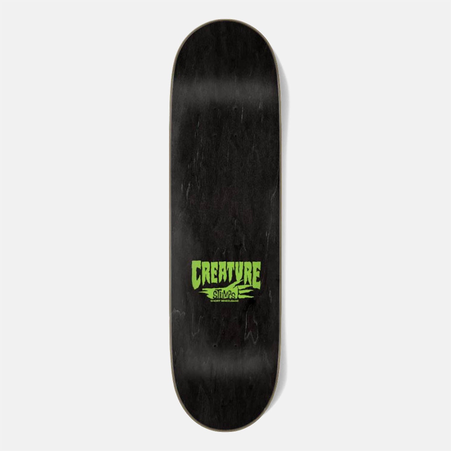 Creature Skateboards - 8.6" Logo Outline Stumps Skateboard Deck - Black / Green