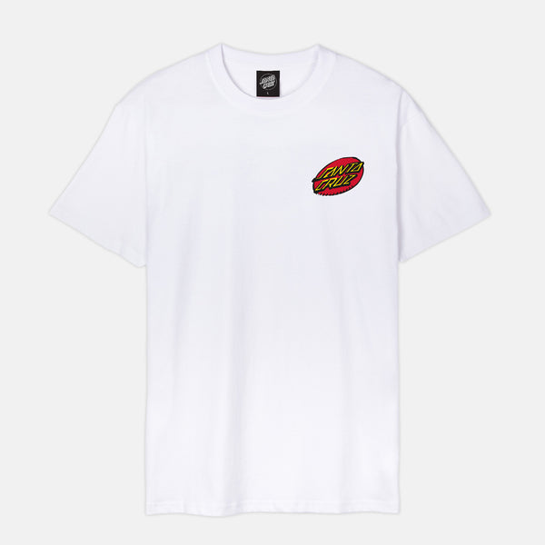 Santa Cruz - Creep Dot T-Shirt - White