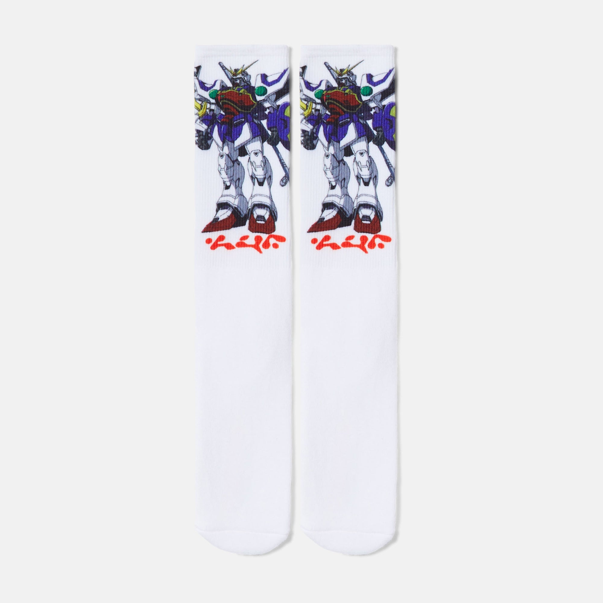 Huf - Gundam Wing Shenlong Socks - White