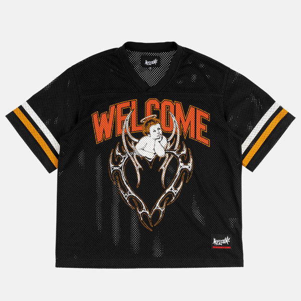 Welcome Skateboards - Cupid Football Jersey - Black