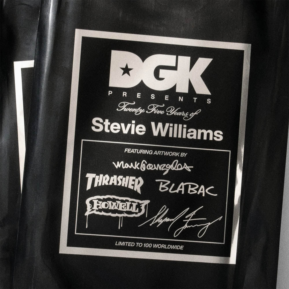 DGK - 8.25" Twenty Five Years Of Stevie Williams Blind Bag Deck