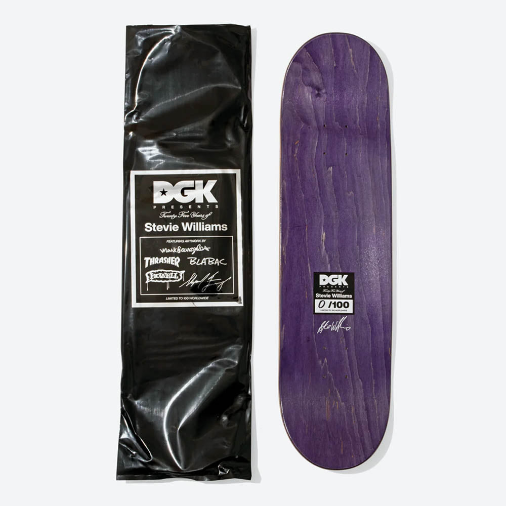 DGK - 8.25" Twenty Five Years Of Stevie Williams Blind Bag Deck