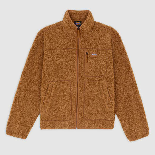 Dickies - Mount Hope Fleece Jacket - Brown Duck