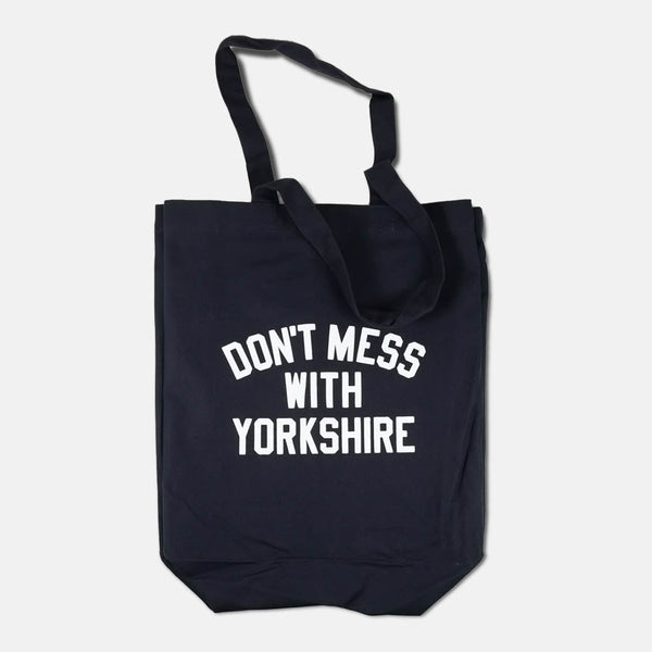 Don't Mess With Yorkshire - Rose Tote Bag Navy