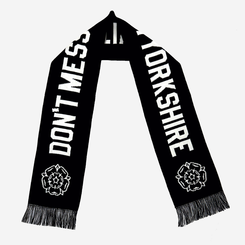 Don't Mess With Yorkshire - Classic Rose Scarf