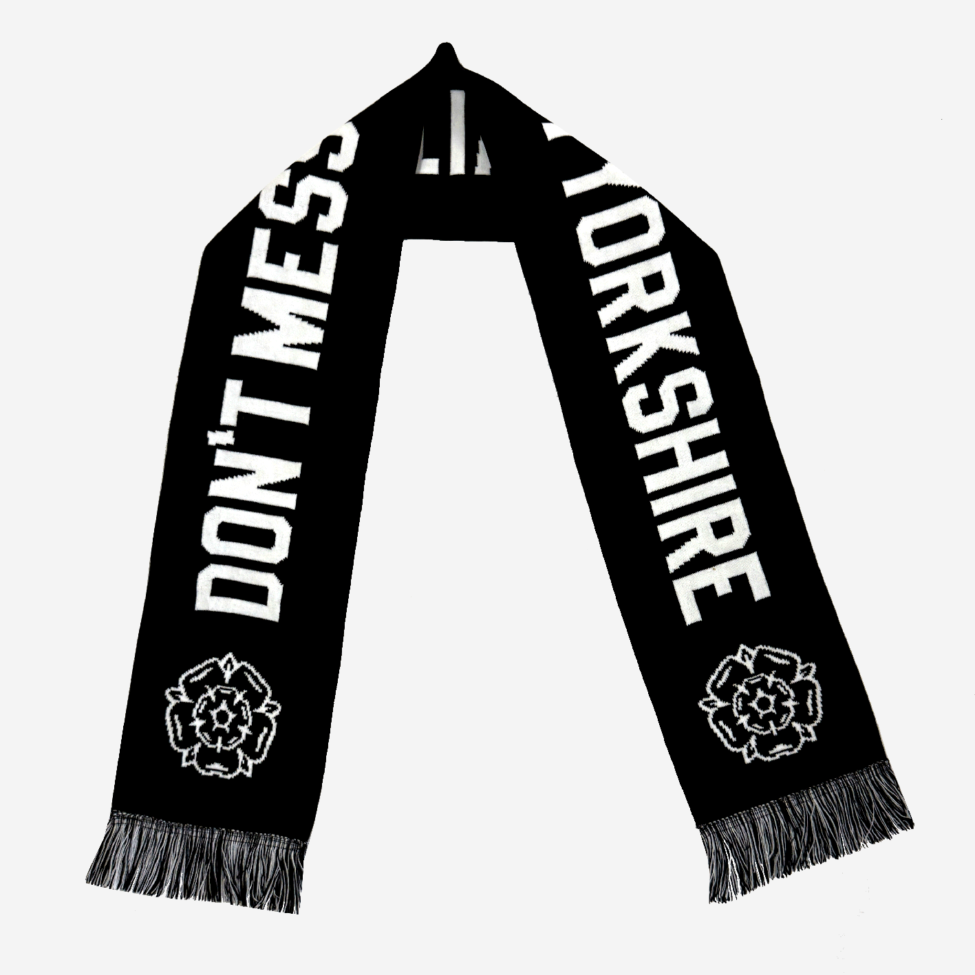Don't Mess With Yorkshire - Classic Rose Scarf