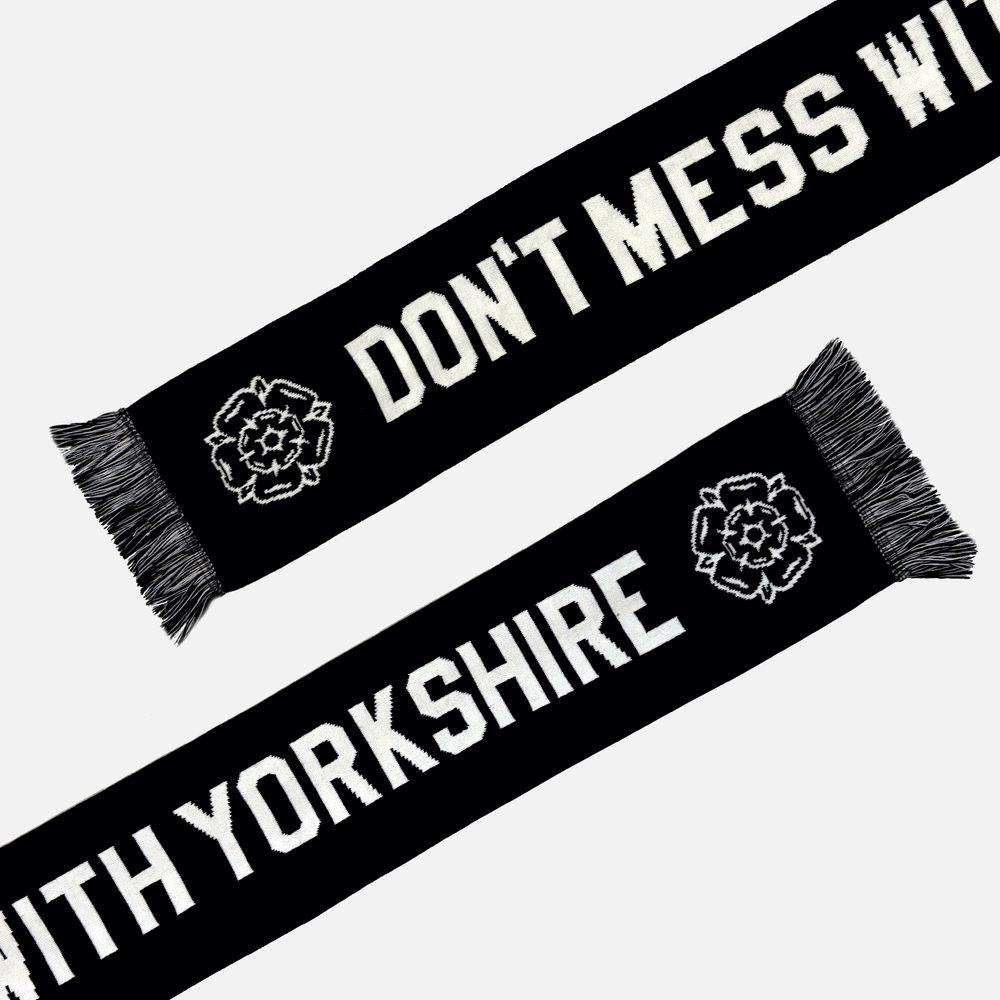 Don't Mess With Yorkshire - Classic Rose Scarf