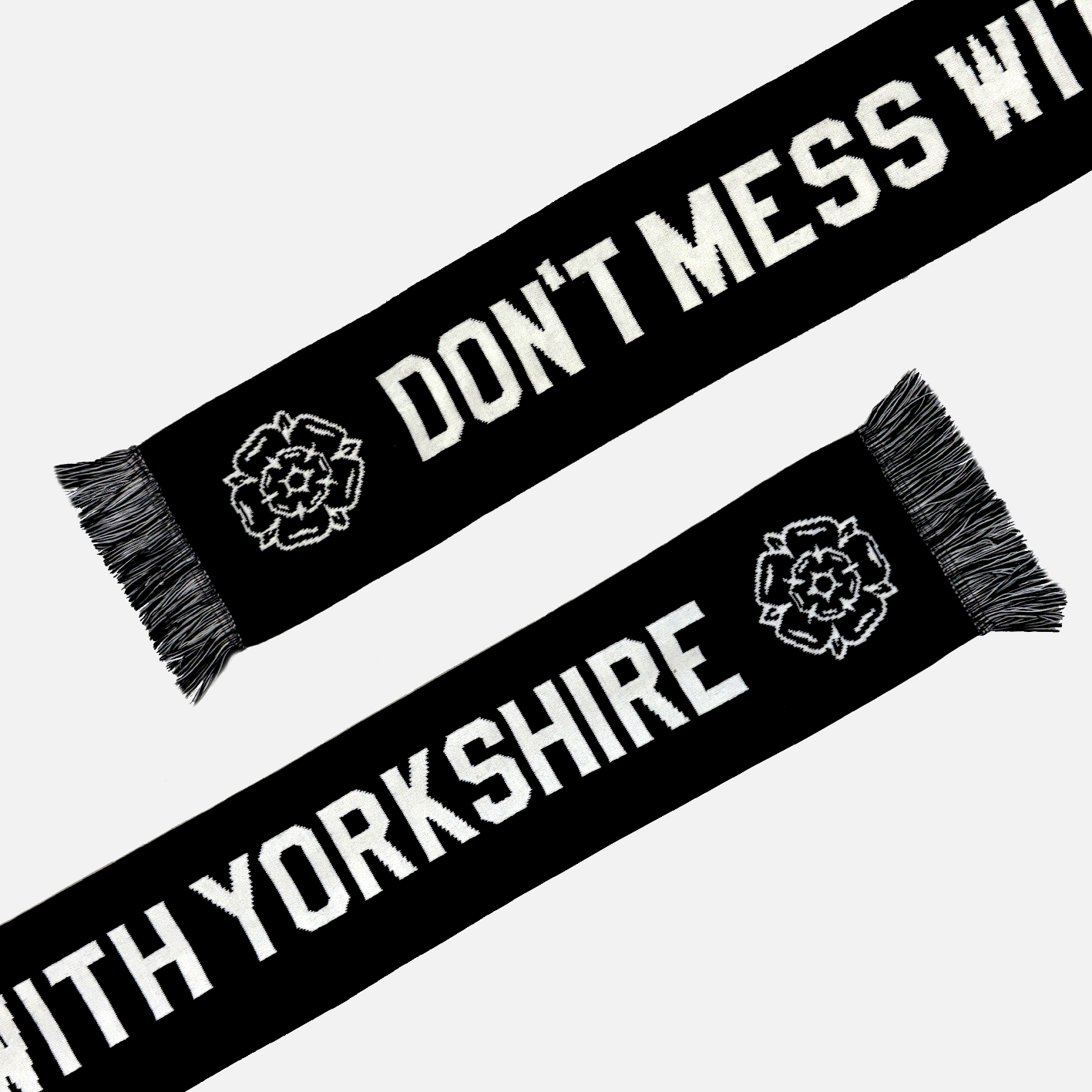 Don't Mess With Yorkshire - Classic Rose Scarf