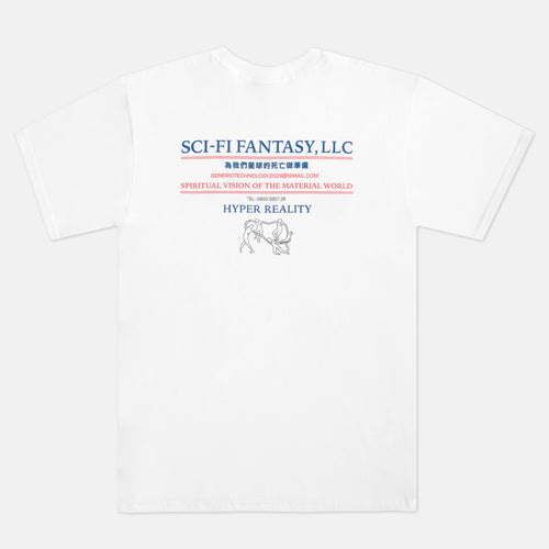 Sci-Fi Fantasy - Dance T-Shirt - White