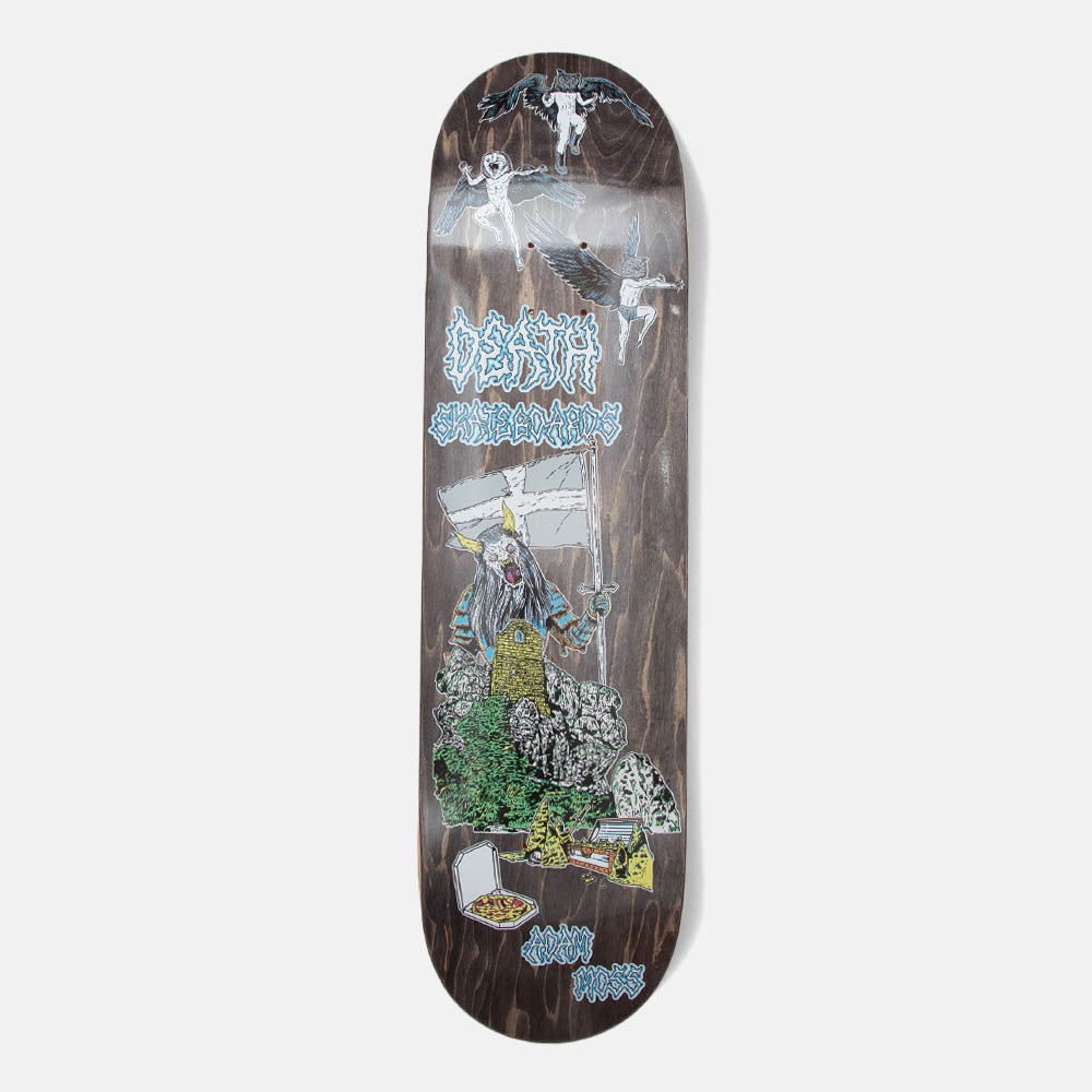 Death Skateboards - 8.25" Adam Moss Roche Rock Skateboard Deck (Grey Stain)