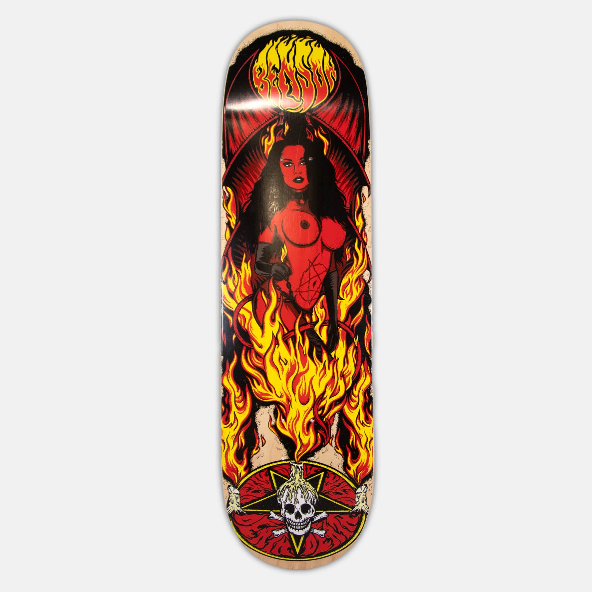 Death Skateboards - 8.5" Benson Devil Woman 2 Skateboard Deck