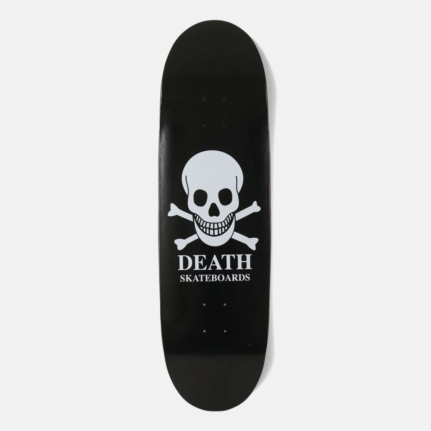 Death Skateboards - 9.1" OG Skull Lozenge Deck - Black