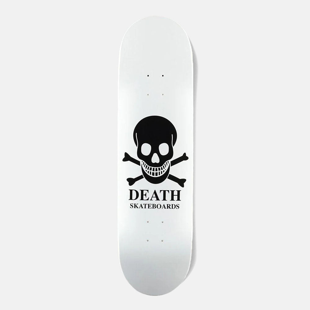 Death Skateboards - 8.375" OG Skull Deck - White