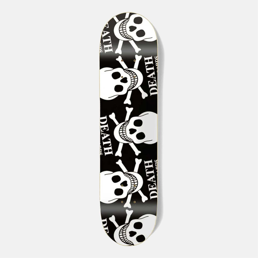Death Skateboards - 7.75" Alternate Skull Skateboard Deck - Black