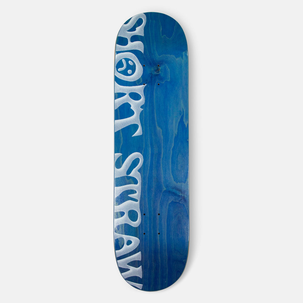 Short Straw - 8.5" Fadeaway Logo Skateboard Deck - Blue