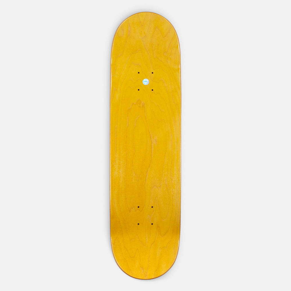 Short Straw - 8.375" Fadeaway Logo Skateboard Deck - Yellow