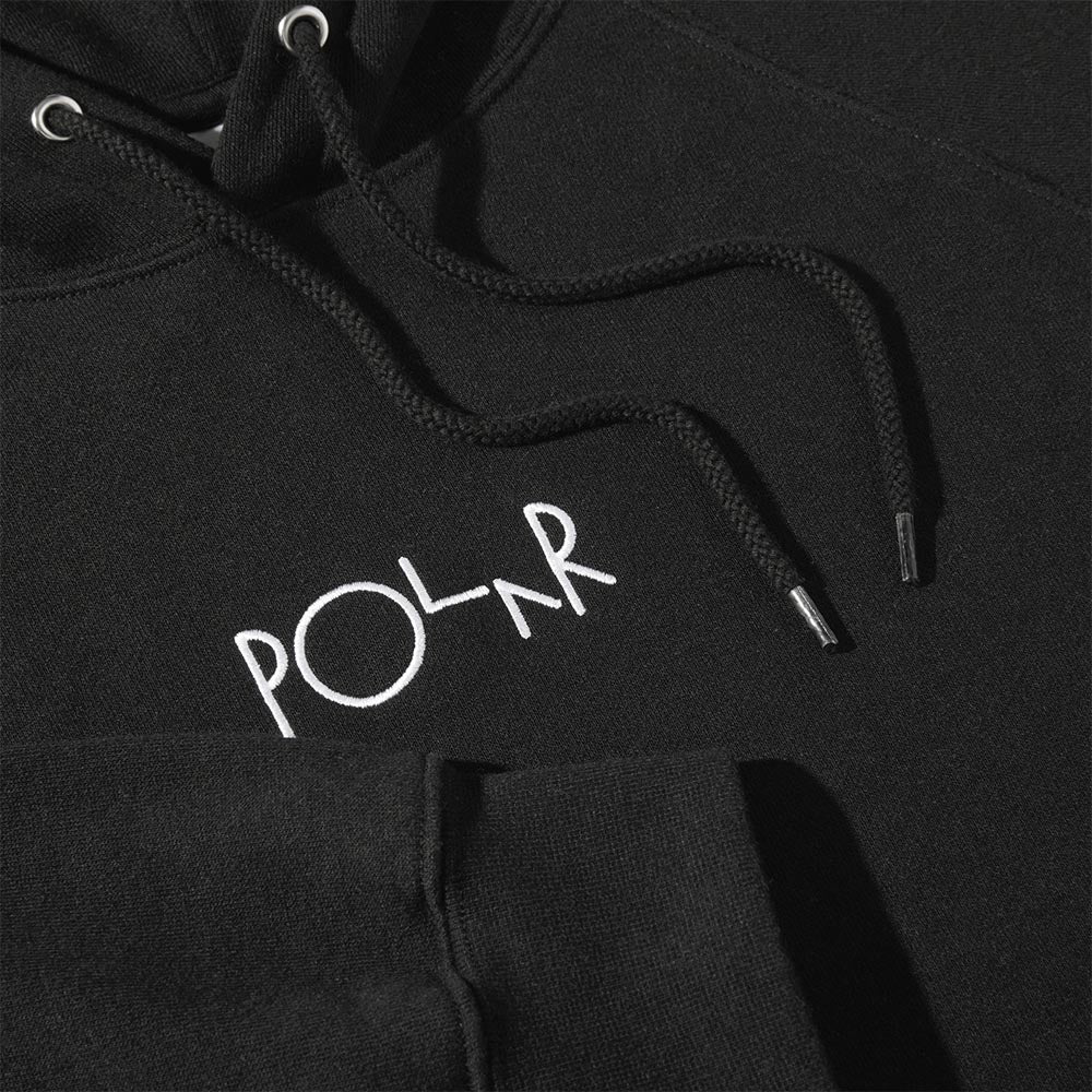 Polar Skate Co. - Default Pullover Hooded Sweatshirt - Black