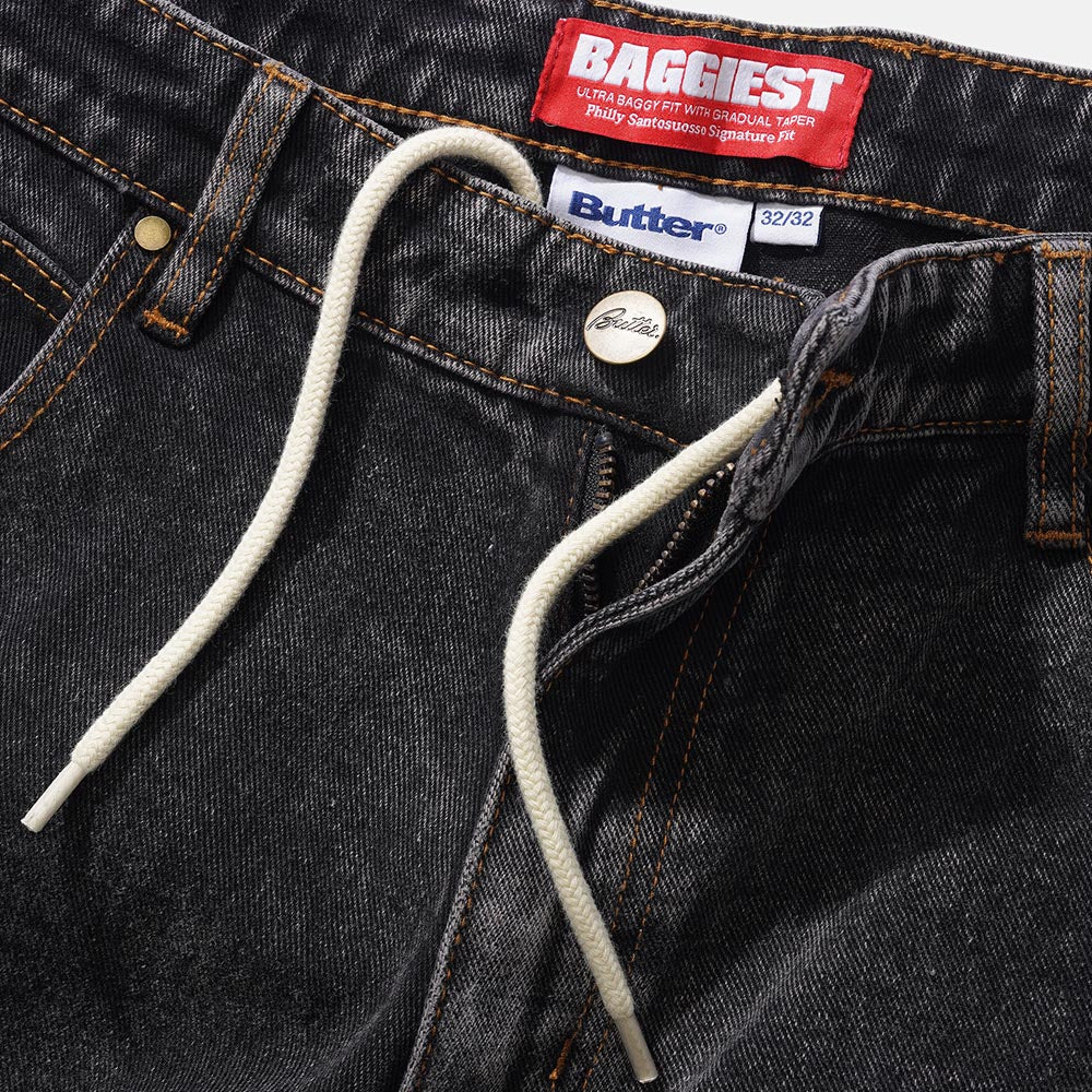 Butter Goods - Philly Santosuosso Denim Jeans - Gun Metal 