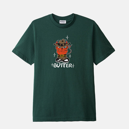 【BUTTER GOODS】Devil Tee - Forest Butter Goods - Devil T-Shirt - Dark Forest – Welcome Skate Store
