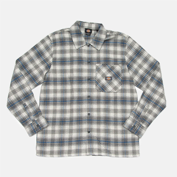 Dickies - Forest Check Flannel Shirt - Charcoal