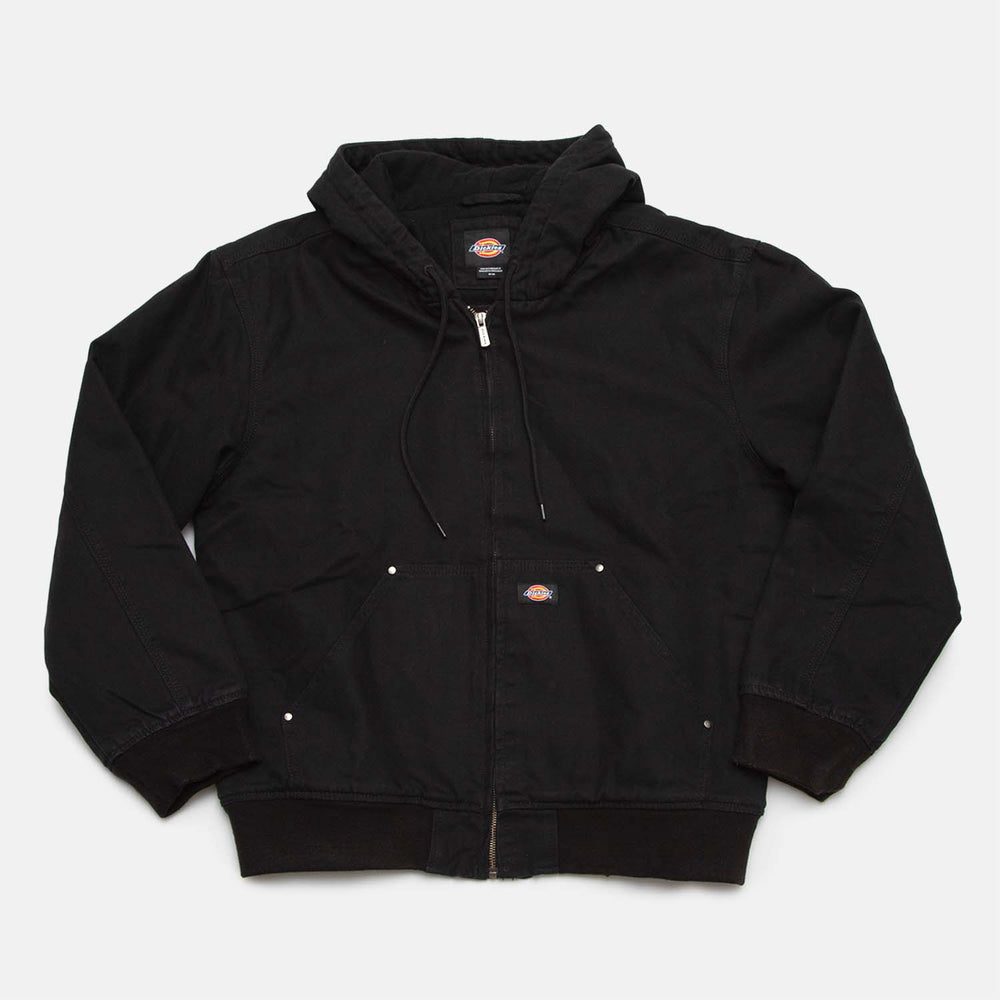 Dickies - Hilham Hooded Canvas Jacket - Black