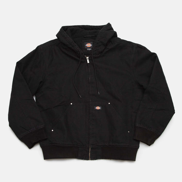 Dickies - Hilham Hooded Canvas Jacket - Black