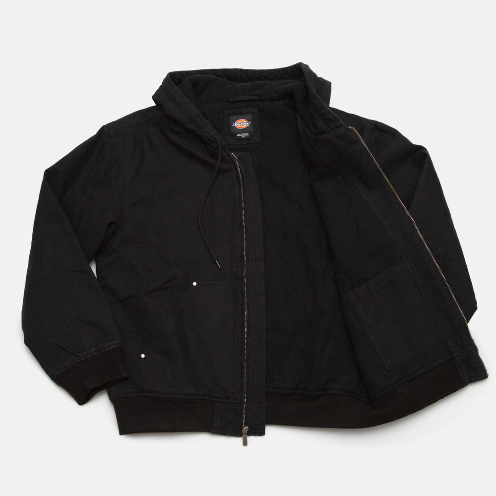 Dickies - Hilham Hooded Canvas Jacket - Black