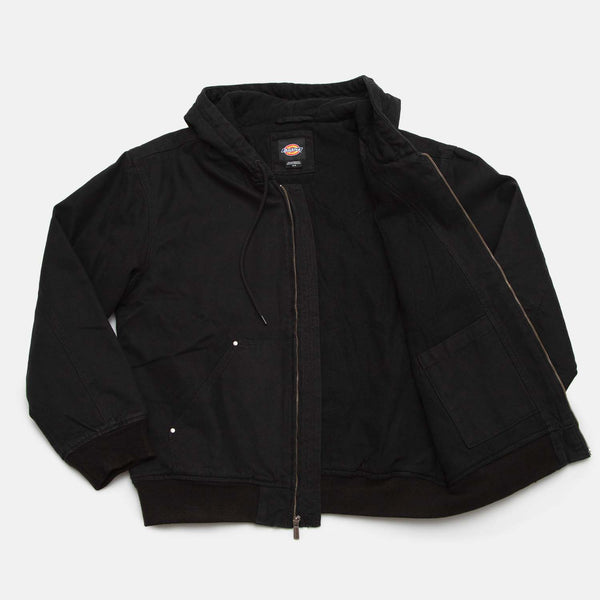 Dickies - Hilham Hooded Canvas Jacket - Black