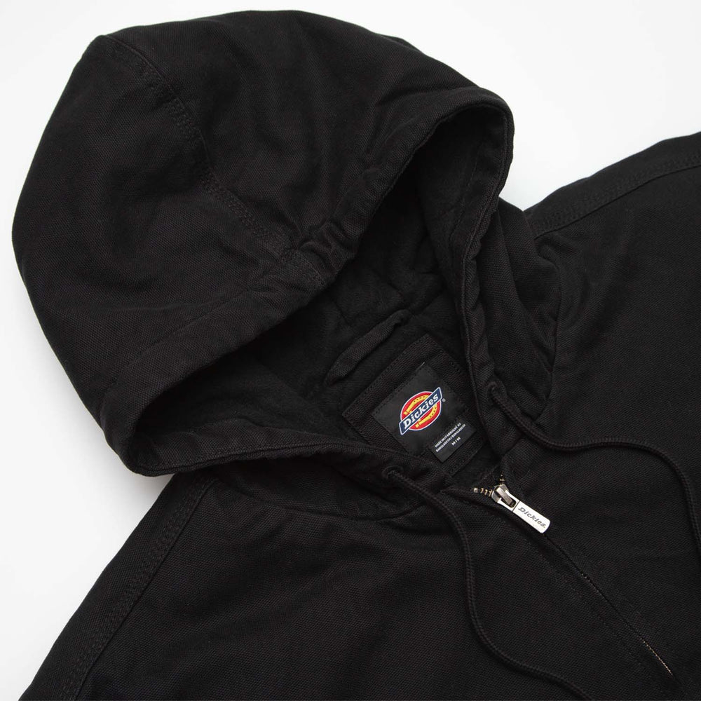 Dickies - Hilham Hooded Canvas Jacket - Black