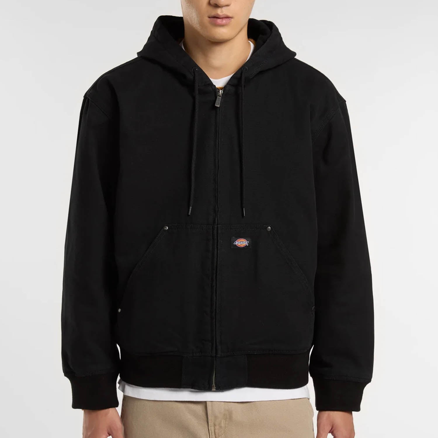 Dickies - Hilham Hooded Canvas Jacket - Black