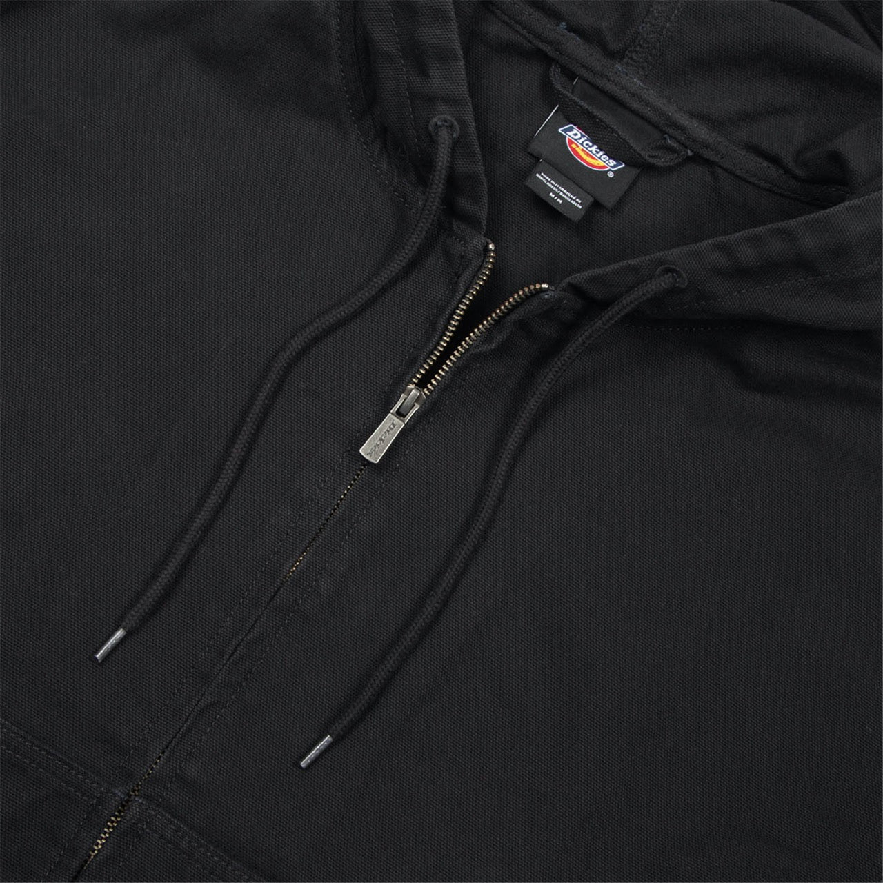 Dickies - Unlined Canvas Hooded Bomber Jacket - Black