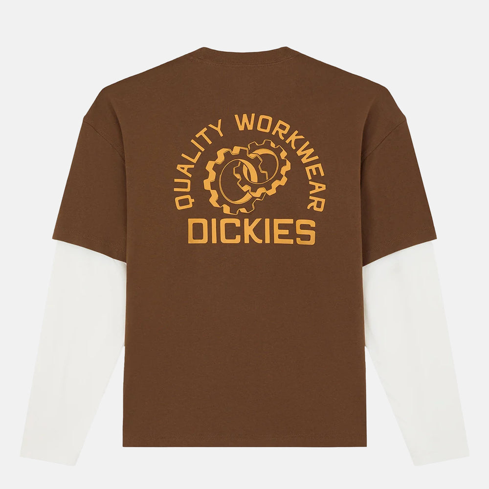 Dickies - Payson 2in1 T-Shirt - Timber Brown