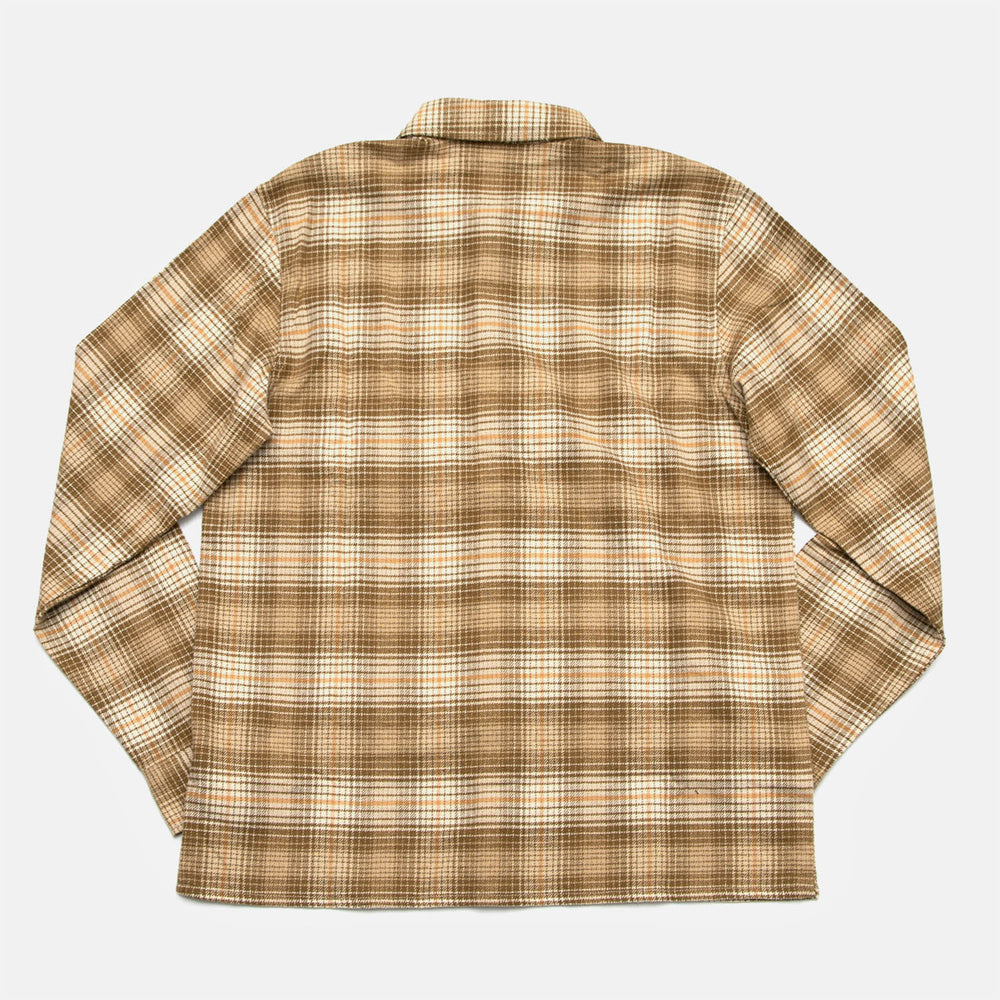 Dickies - Forest Check Flannel Shirt - Wood Ash