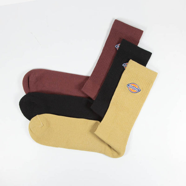 Dickies - Valley Grove (3 Pack) Socks - Andorra