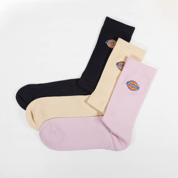 Dickies - Valley Grove (3 Pack) Socks - Wood Ash