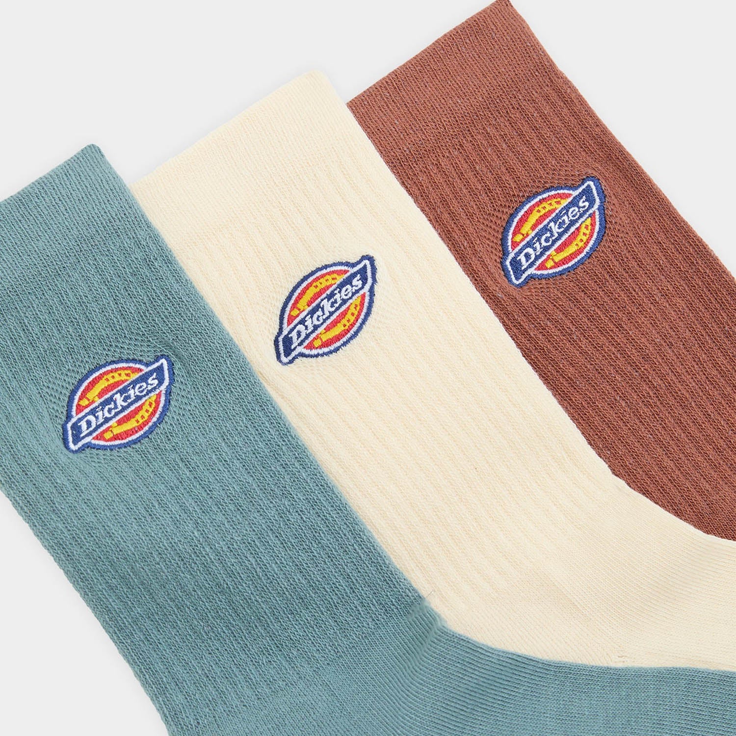 Dickies - Valley Grove (3 Pack) Socks - Stormy Sea
