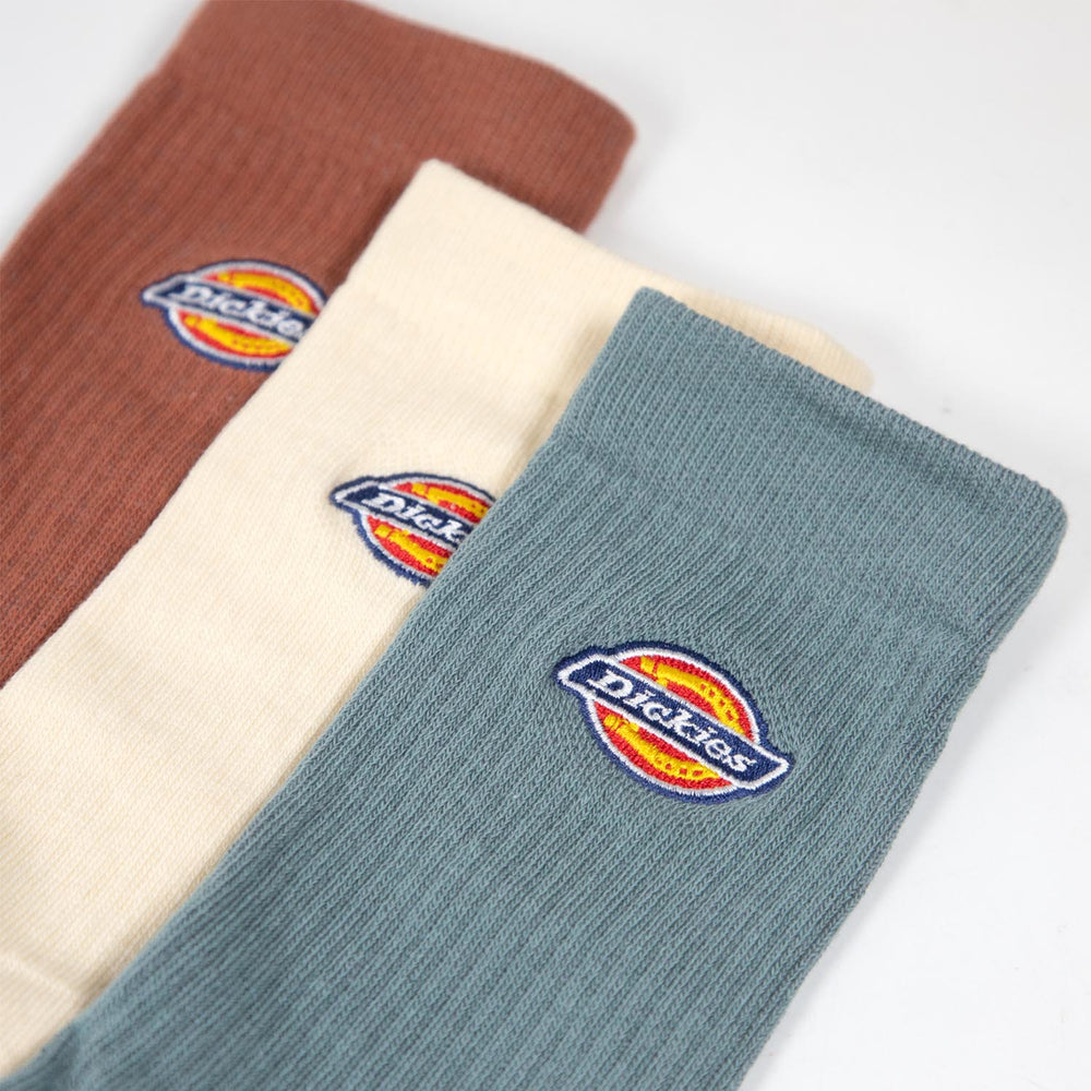 Dickies - Valley Grove (3 Pack) Socks - Stormy Sea