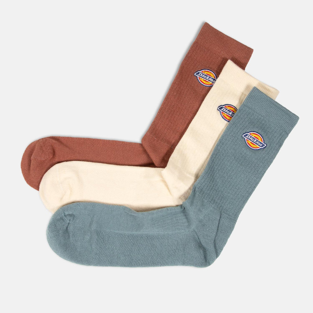 Dickies - Valley Grove (3 Pack) Socks - Stormy Sea