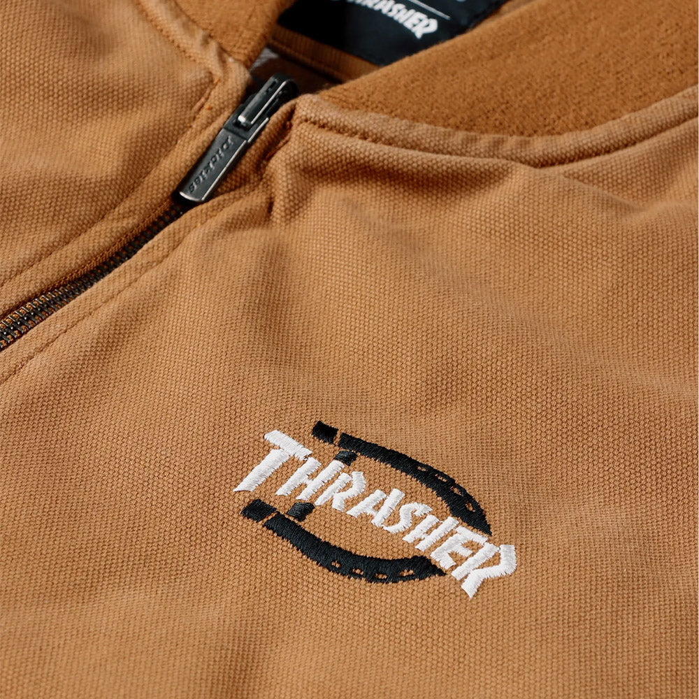 Dickies - Thrasher X Dickies Vest Jacket - Brown Duck