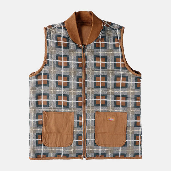 Dickies - Thrasher X Dickies Vest Jacket - Brown Duck