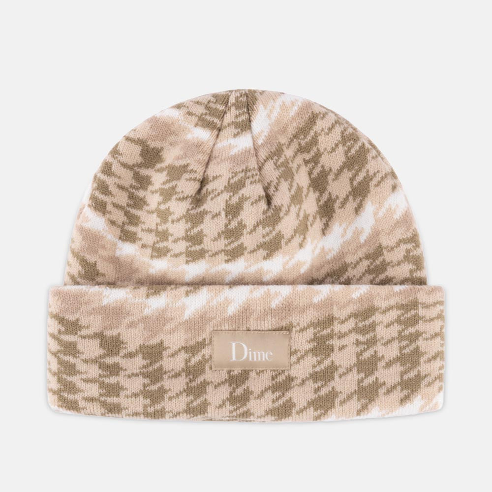 Dime MTL - Wavetooth Cuff Beanie - Tan