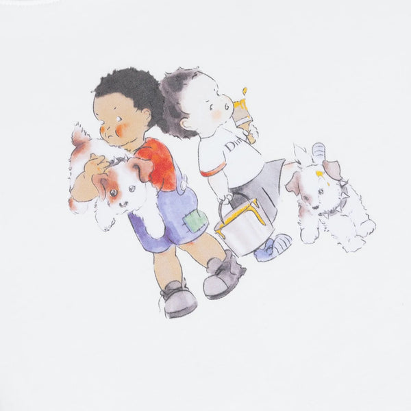 Dime MTL - Besties Baby T-Shirt - White