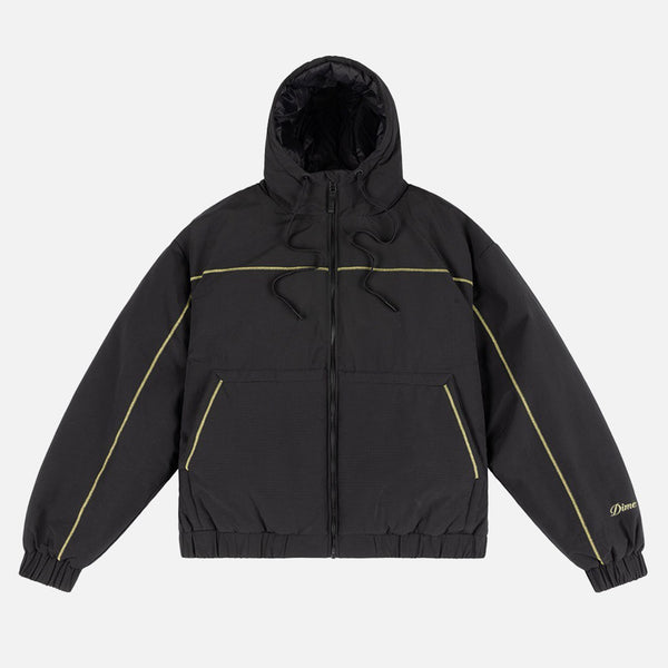 Dime MTL - Quilted Ripstop Jacket - Black