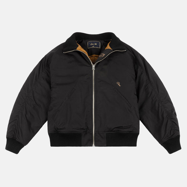 Dime MTL - Insulated Bomber Jacket - Black
