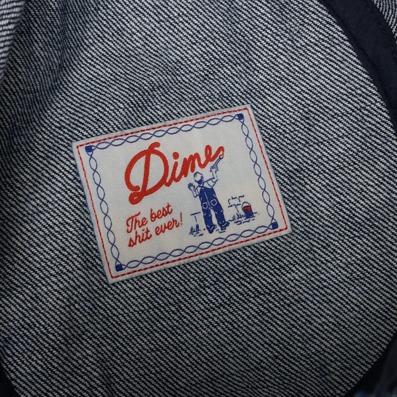 Dime MTL - Denim Painter Cap - Indigo