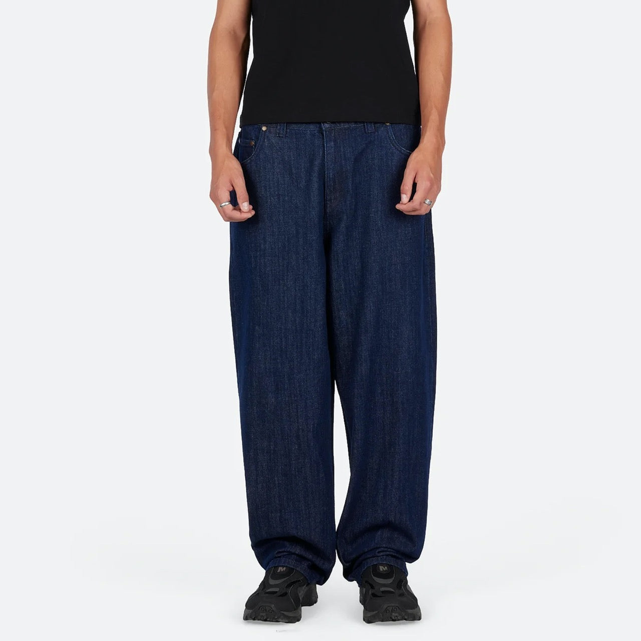 Dime MTL - Baggy Denim Pants - Indigo