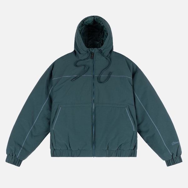 Dime MTL - Quilted Ripstop Jacket - Emerald