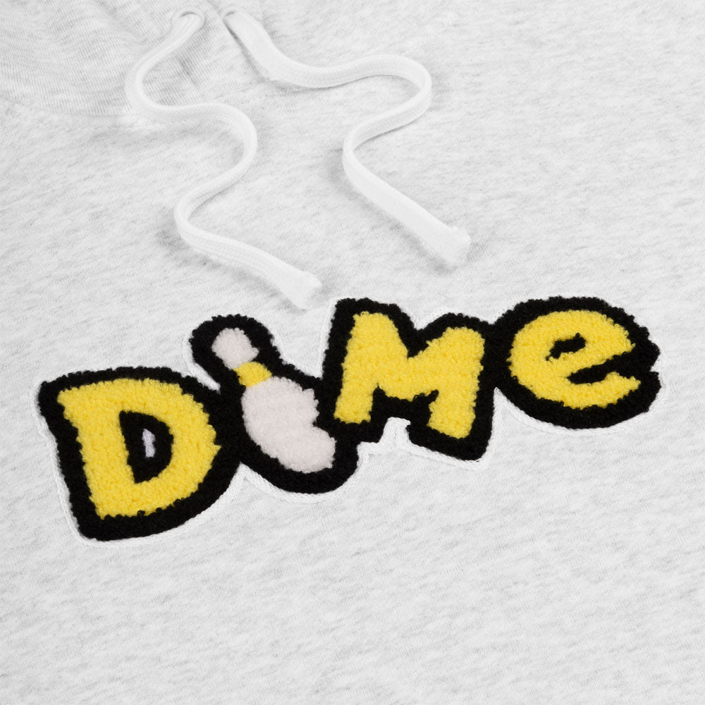 Dime MTL - Munson Pullover Hooded Sweatshirt - Ash Grey